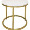 Custom Stone Top Table Gold Frame_ISA International_2