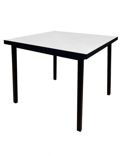 Custom ADA Table Base Black w Inset Quartz top_ISA International_1