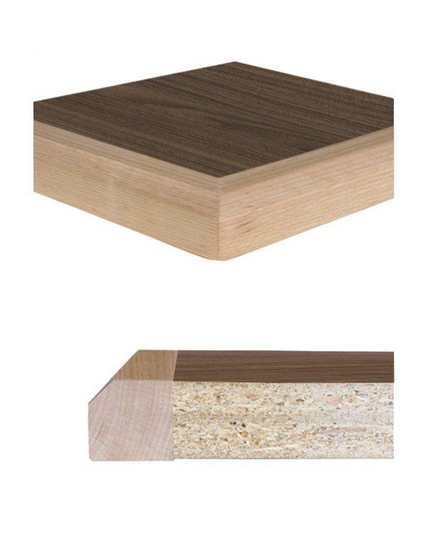ISA 02 Bevel Solid Wood Edge