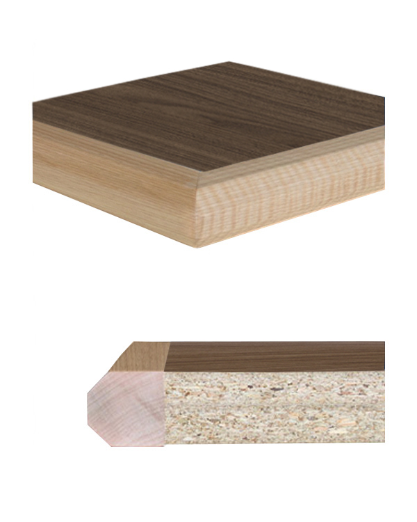 ISA 03 Double Chamfered Solid Wood Edge