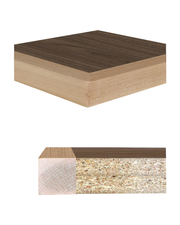 ISA 01 Square Solid Wood Edge