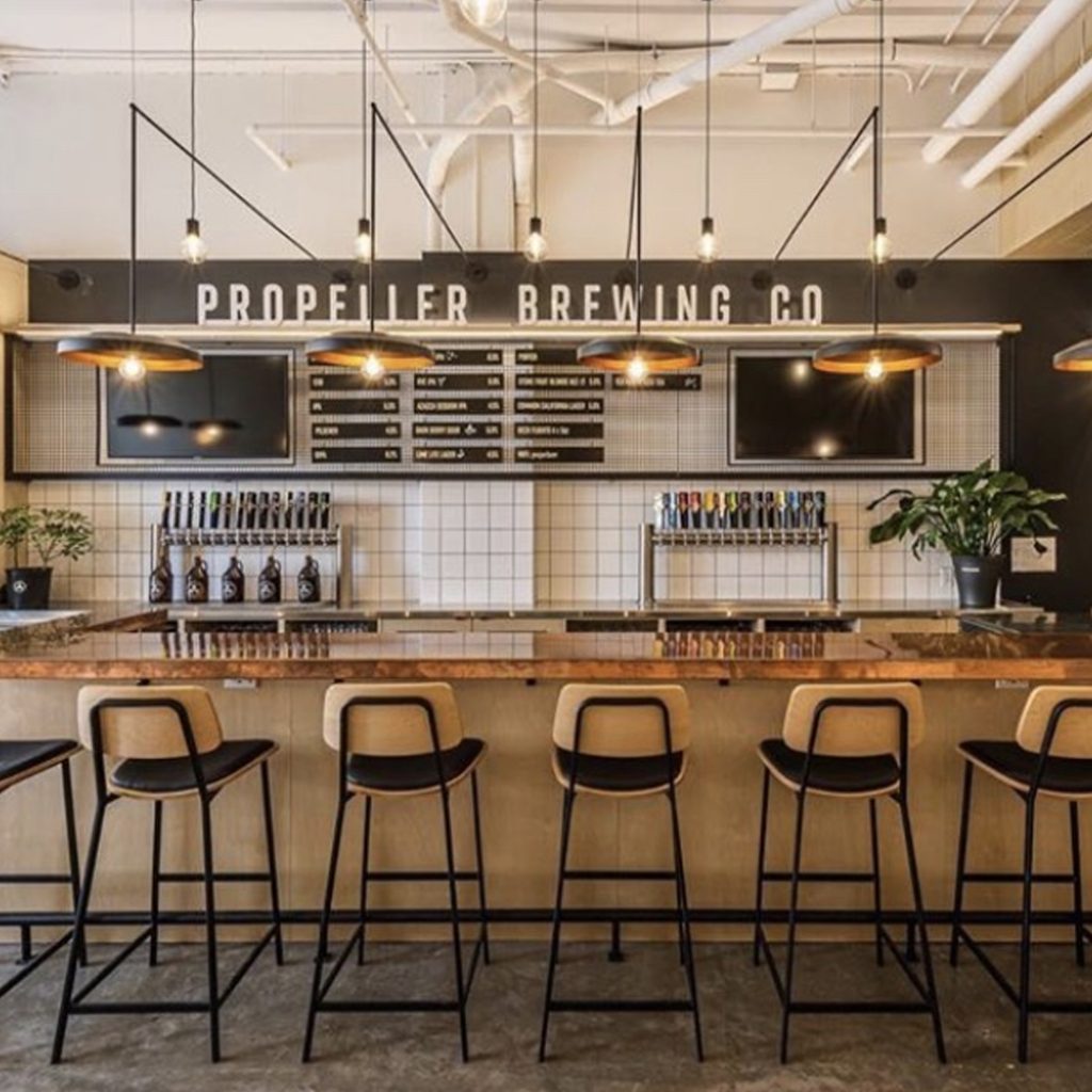 Location: Halifax, CADesigner: Design360Chair(s):438-USP/WB Sprint 438-WS/WB Sprint 438-USP/UBP Sprint 438-UPOS/WB Sprint Stool(s):1438-WS/WB Sprint Bar 1438-USP/WB Sprint Bar 1438-USP/UBP Sprint Bar